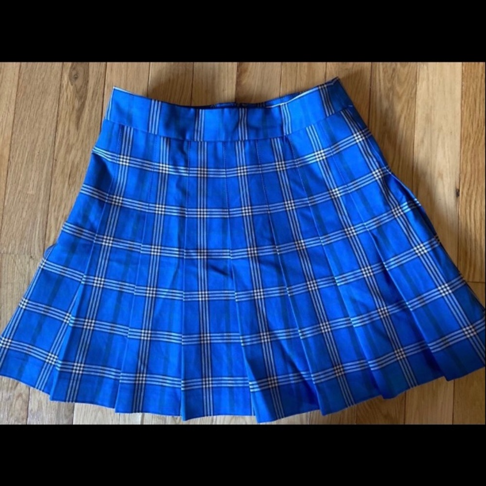 COPY - Aritzia Sunday Best blue kilt - brand new conditio…